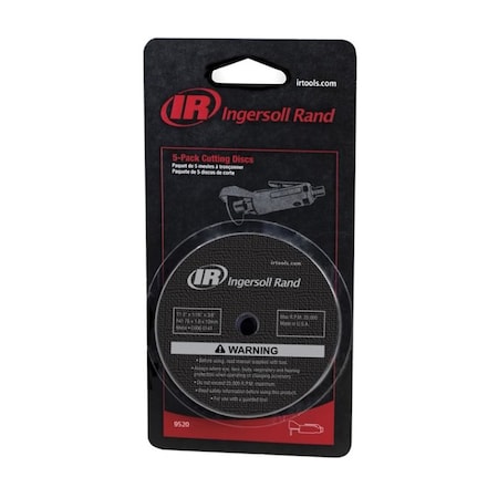 Ingersoll-Rand 3 in. Diameter Cutting Discs, 5PK IR9520